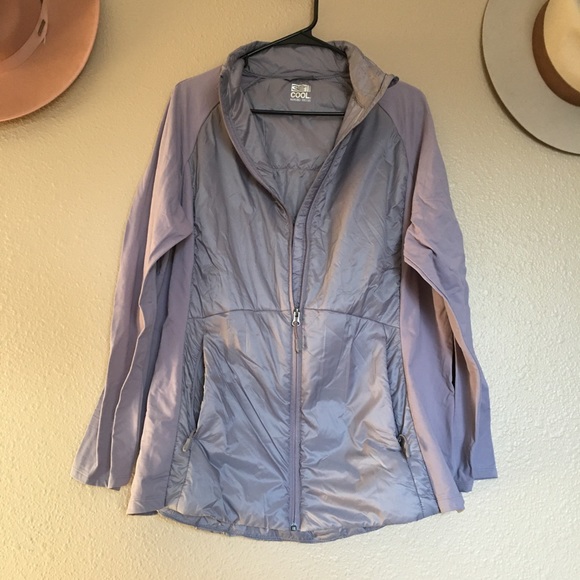 NWOT - 32 Degrees COOL - Women’s Lilac Purple Lightweight Jacket Plus Size - XXL - Picture 4 of 16